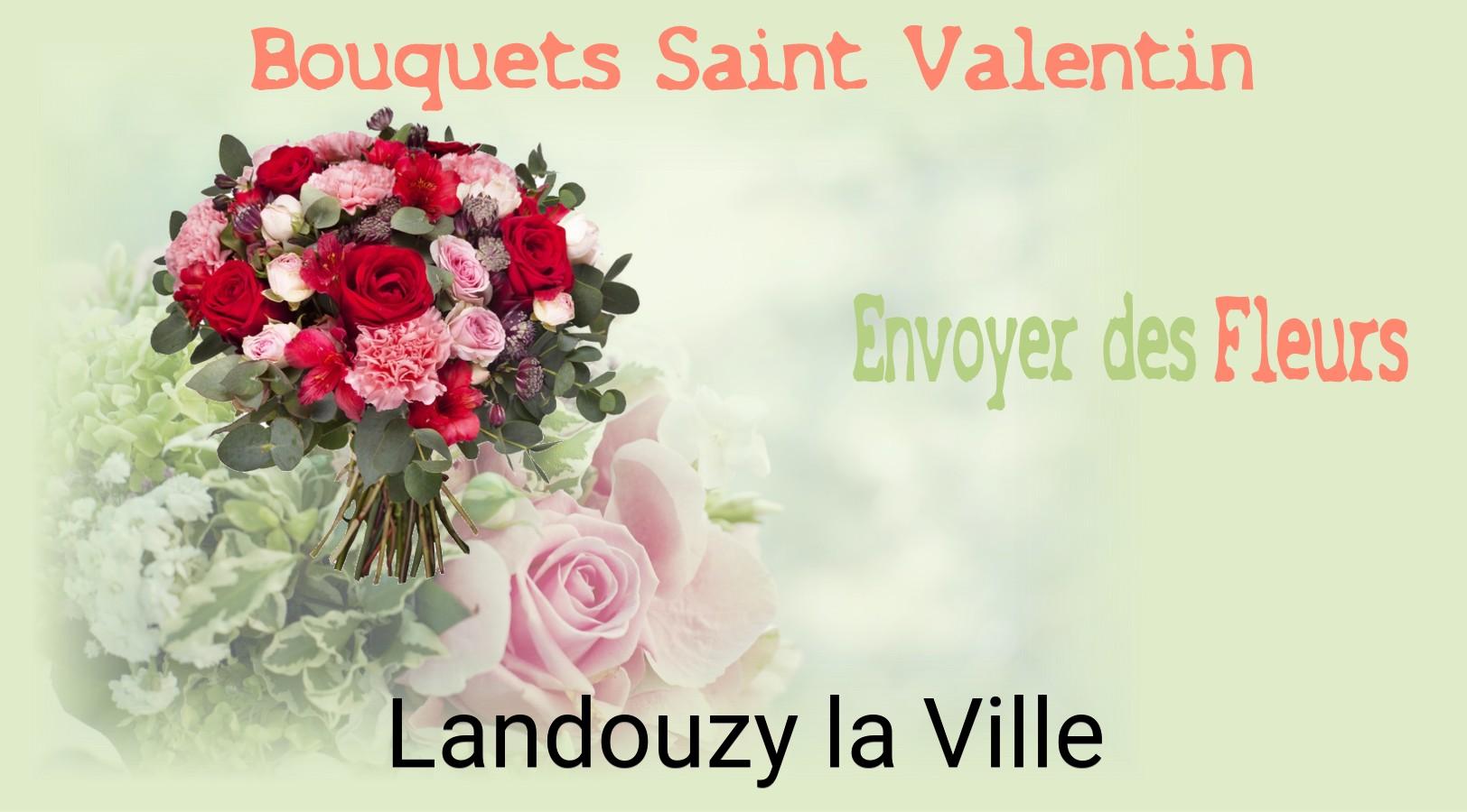 Roses de Saint-Valentin livrées à Landouzy-la-Ville